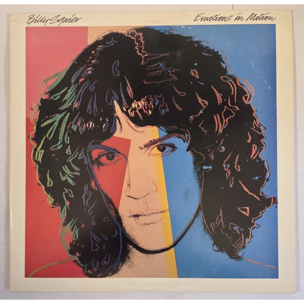 Billy Squier – Emotions‎ In Motion LP 1982 Capitol ST-12217 US 1st Press VG+
